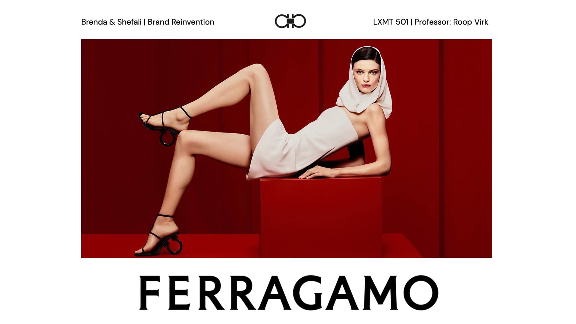Ferragamo presentation, slide 1 of 37